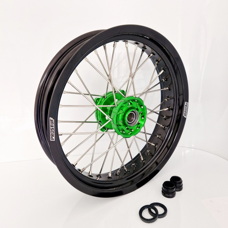 Roue Avant Supermoto Kawasaki - Personnalisable Roue Avant Supermoto Kawasaki - Personnalisable