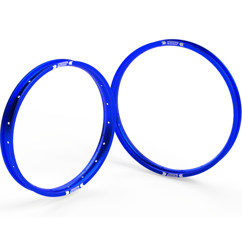 PROSTUF front rim + rear rim - 21 x 1.60 - 19 x 2.15 - Blue