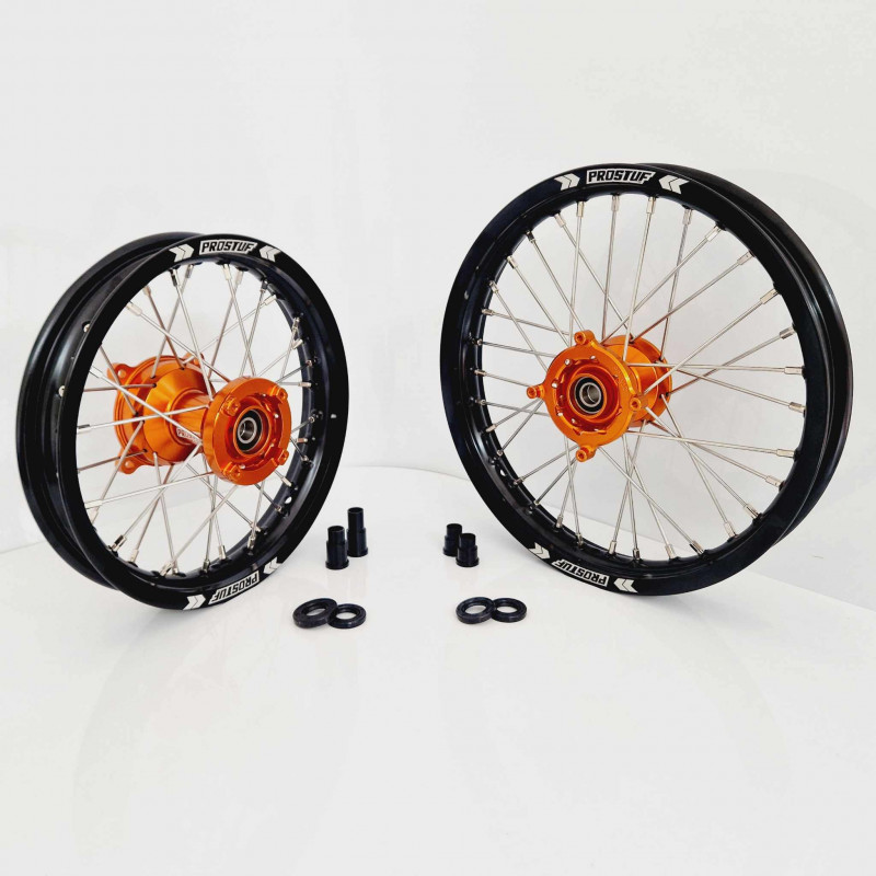 PROSTUF MX Wheelset 65cc - KTM / GASGAS / HVA - 25-26 - Customizable