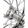 Paire de roues MX PROSTUF 65cc - KTM / GASGAS / HVA - 25-26 - Moyeux Titanium & Jante noires 14/12