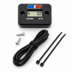 PROSTUF Hour Meter With Wire - Black