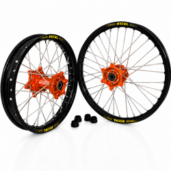 FUSION Enduro Wheelset - Excel Takasago - KTM 690 Enduro R & 690 SMC - 21x1.85 & 18x2.50 - Customizable