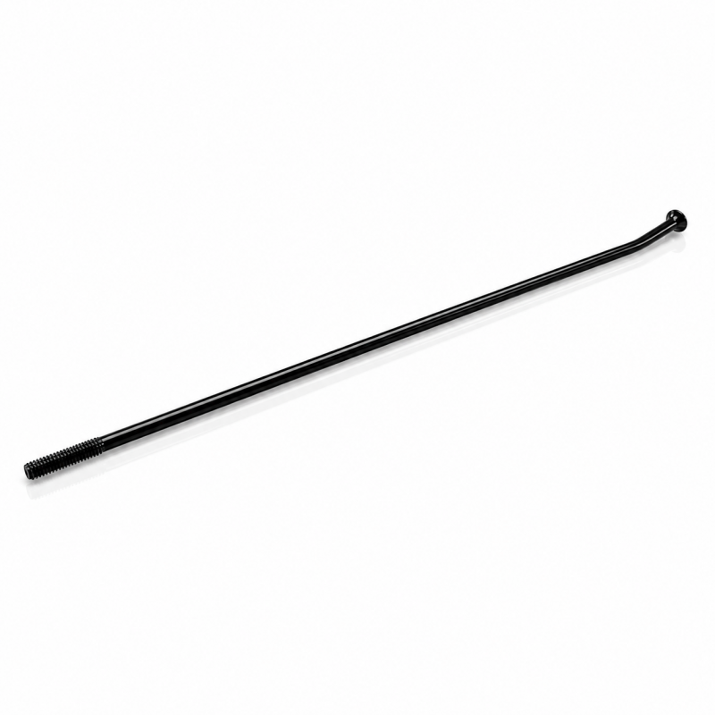  Stainless steel spoke (unity) - 10G - 205 mm x 3.2 mm - Black