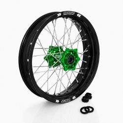 Roue Arrière Supermotard PROSTUF - Kawasaki 125-250 KX 90-02 + 500 KX 90-04 - Personnalisable