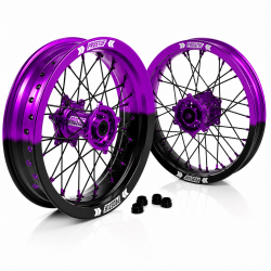 Paire de roues Supermotard PROSTUF - Beta - Personnalisable