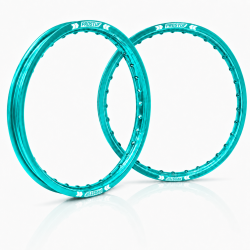 PROSTUF front rim + rear rim - 21 x 1.60 - 19 x 2.15 - Turquoise