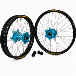 Paire de roues Enduro FUSION - Excel Takasago - Suzuki 125 RM 96-07 + 250 RM 96-08 + 250 RMZ 01-06 - Personnalisable