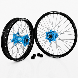 Paire de roues MX FUSION - Excel ONE - Suzuki 125 RM 96-07 + 250 RM 96-08 + 250 RMZ 01-06 - Personnalisable
