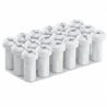 Pack écrous Rayons PROSTUF - Aluminium - 3.2 mm / 10G (pack x32) - Roue avant - Blanc