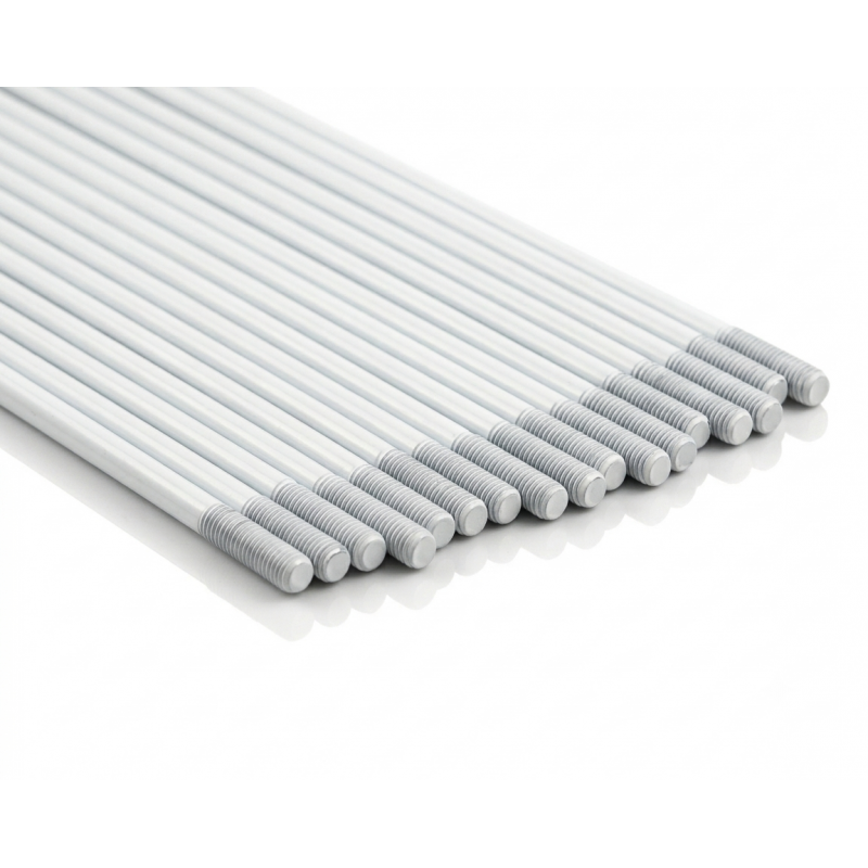 Pack rayons inox arrière PROSTUF - TM Motocross 19x2,15 (pack x36) - Blanc